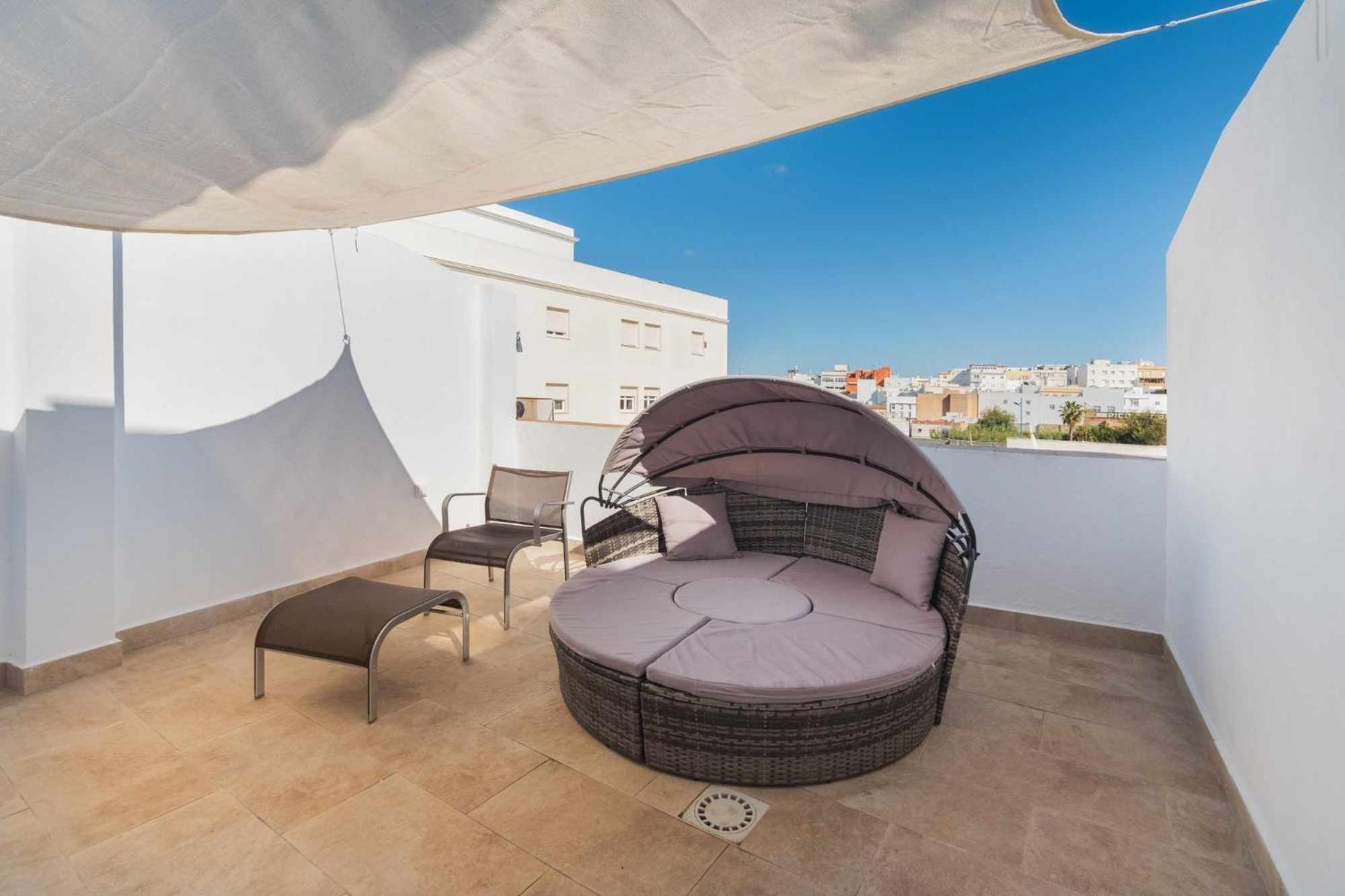 Jacuzzi Amanecer De Plata Decoracion Romantica Chiclana de la Frontera Luaran gambar